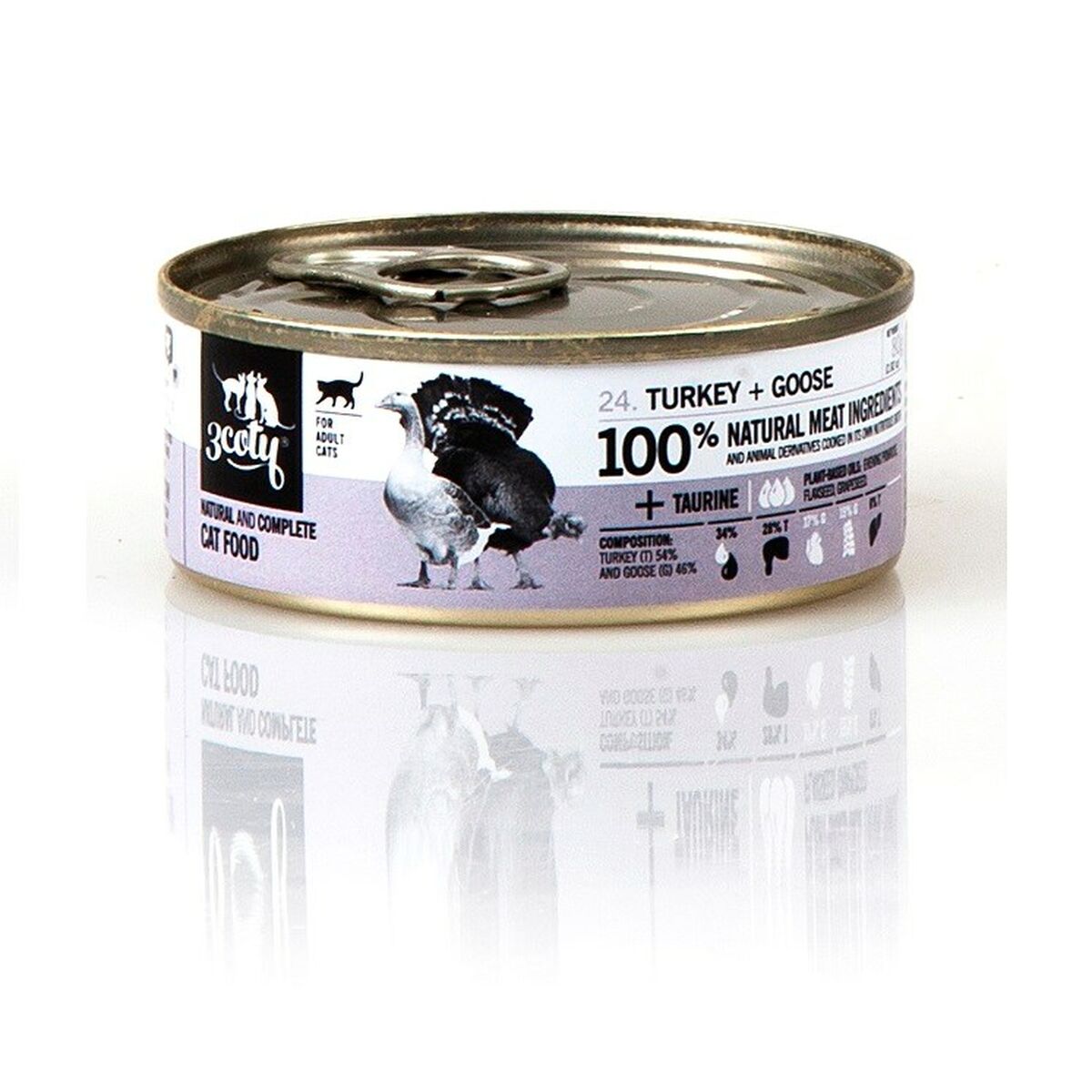 Γατοτροφή 3COTY Τουρκία 80 g