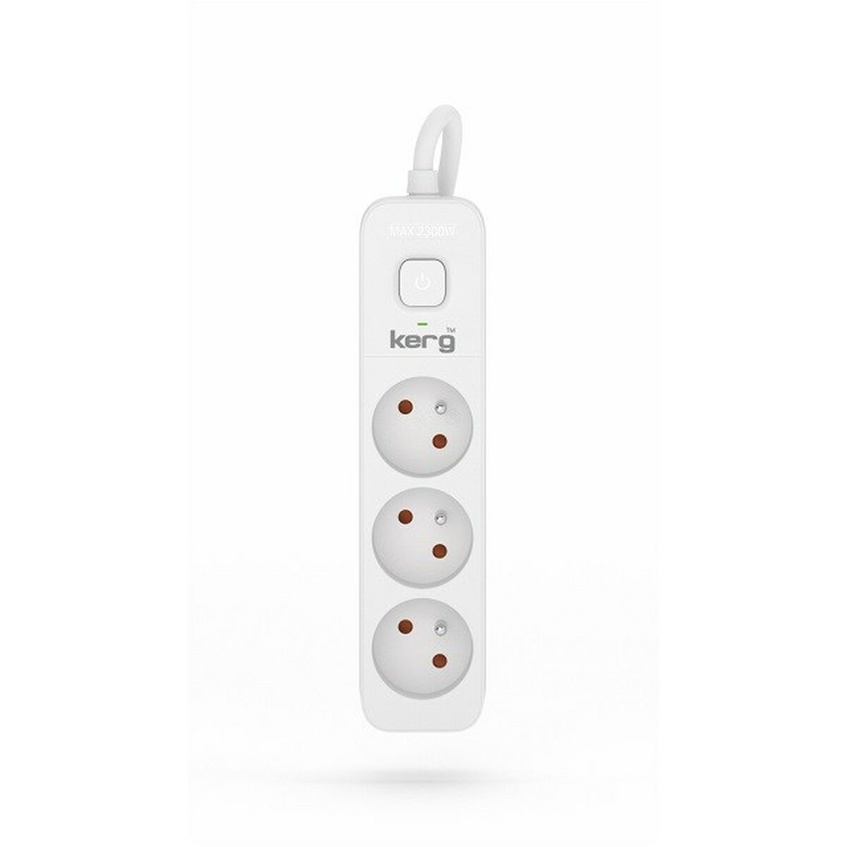 Rallonge 3 prises Schuko avec interrupteur HSK Data M02376 (3 m)