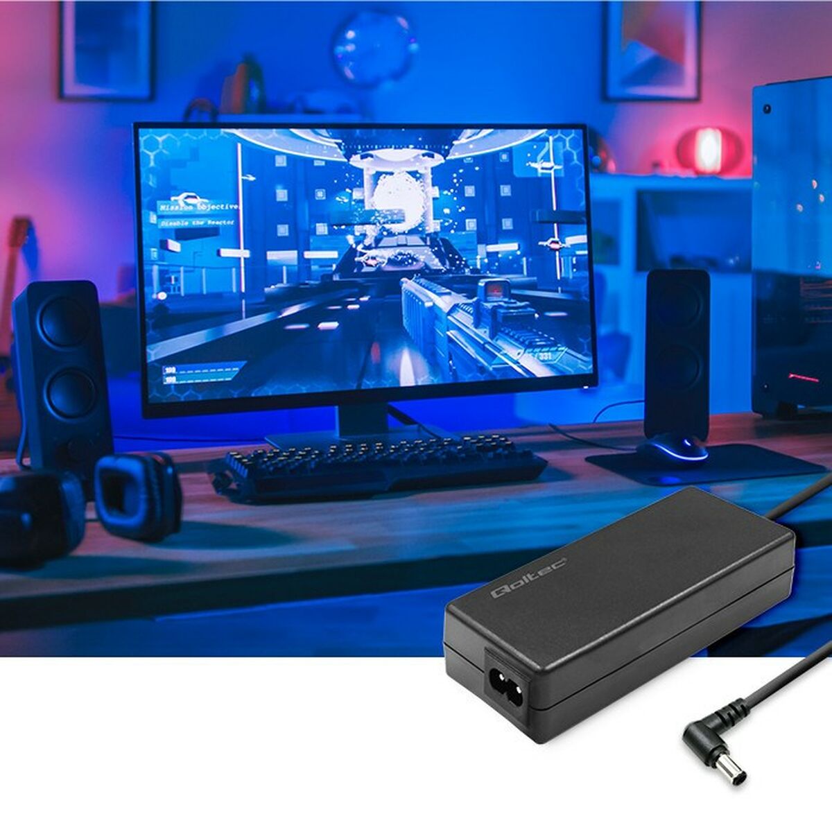 Image secondaire de Adaptateur de courant Qoltec 52400