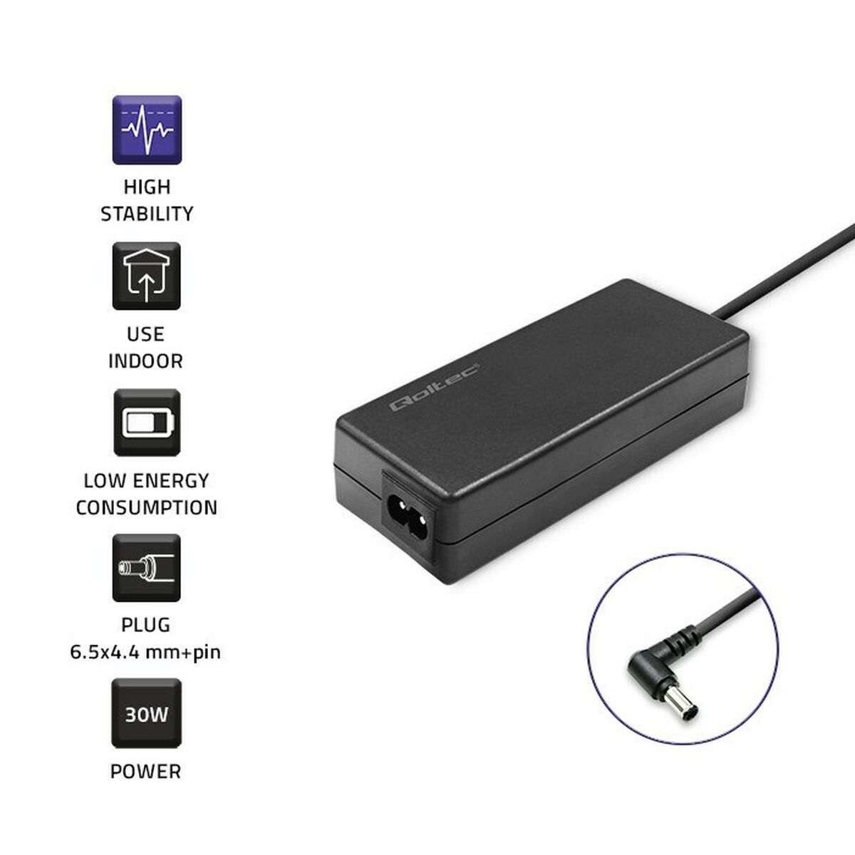 Afbeeldingen van Current Adaptor Qoltec 52400