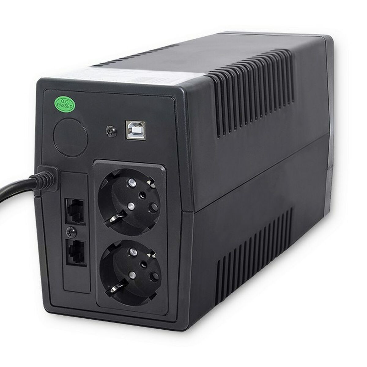 Afbeeldingen van Uninterruptible Power Supply System Interactive UPS Qoltec 53977 240 W