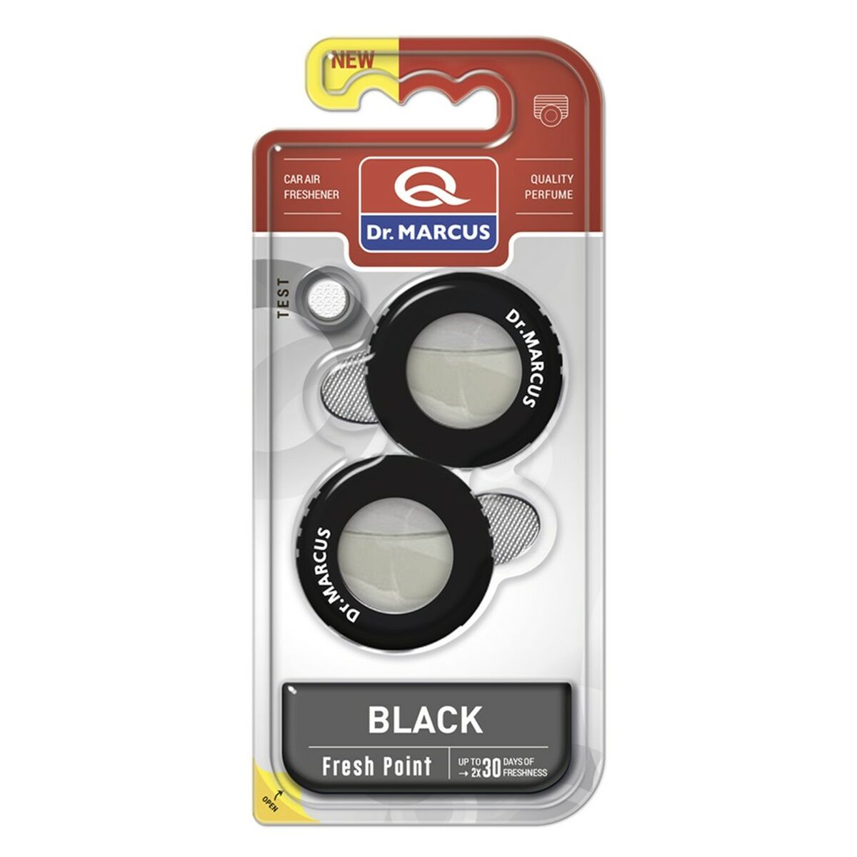 Image secondaire de Désodorisant Pour Voiture Dr Marcus Fresh Point black 2,5 ml Plastique Parfum 2 Pièces (2 Unités)