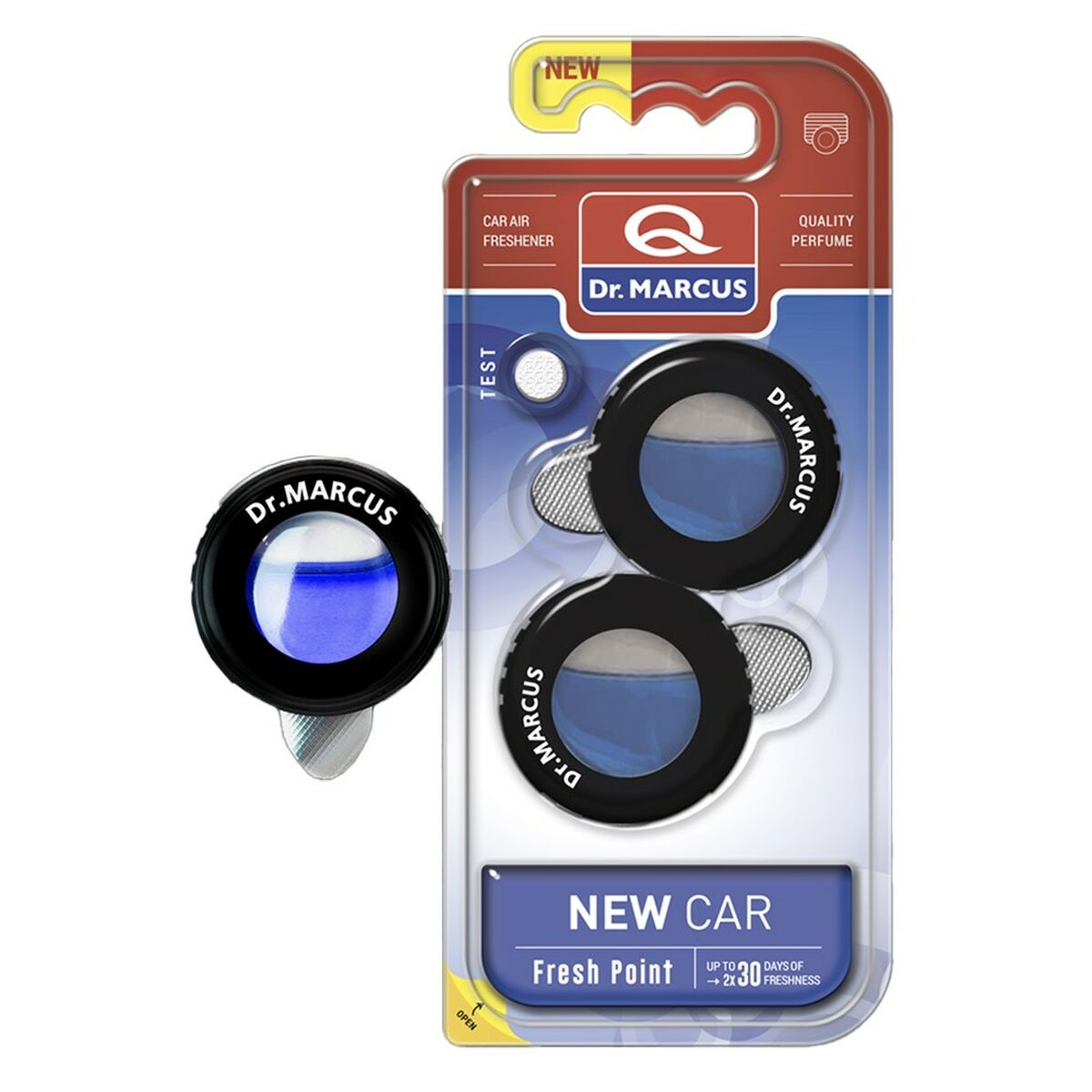 Car Air Freshener Dr Marcus FRESH POINT NEW CAR New Car 2,5 ml Plastic (2 Units) Car Air Freshener Dr Marcus FRESH POINT NEW CAR New Car 2,5 ml Plastic (2 Units)
