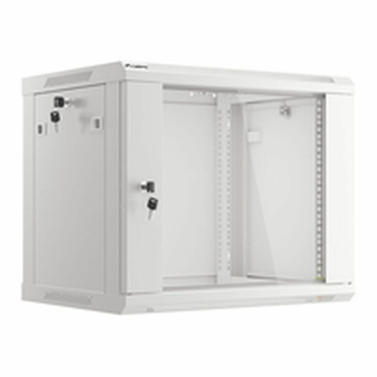 Afbeeldingen van Wall-mounted Rack Cabinet Lanberg WF01-6409-10S