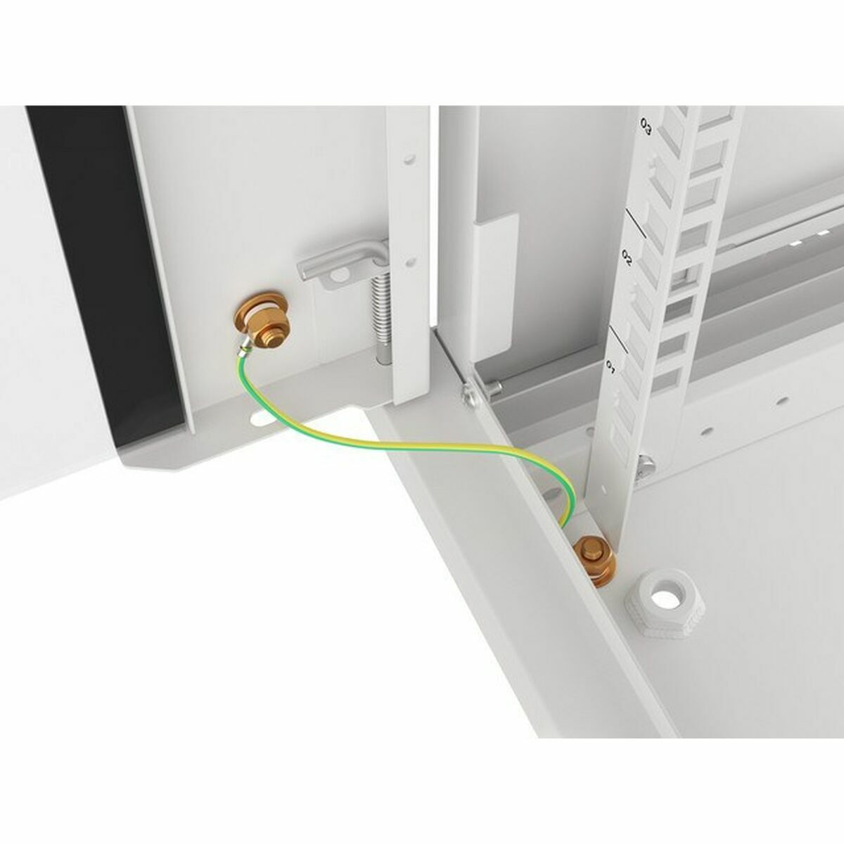 Afbeeldingen van Wall-mounted Rack Cabinet Lanberg WF01-6415-10S