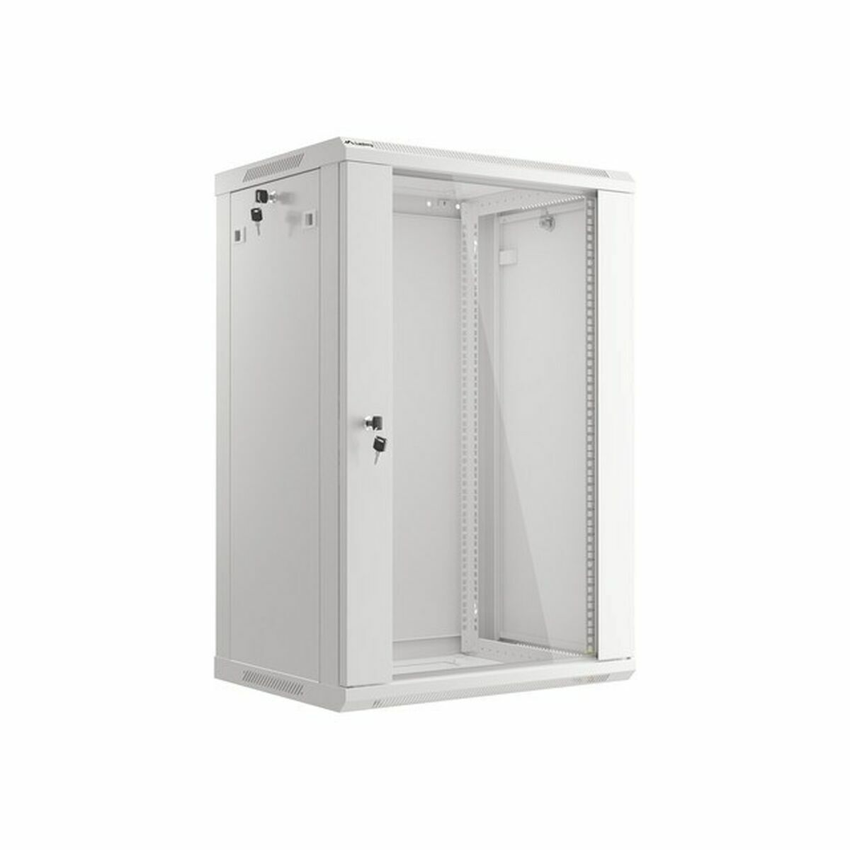 Afbeeldingen van Wall-mounted Rack Cabinet Lanberg WF01-6418-10S
