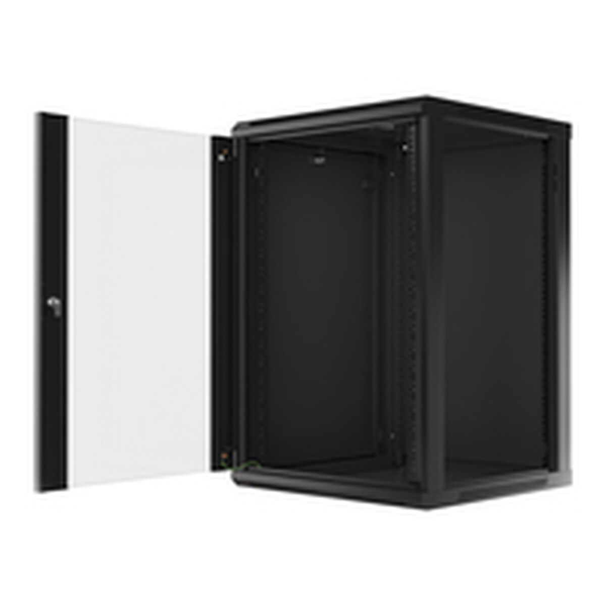 Afbeeldingen van Wall-mounted Rack Cabinet Lanberg WF01-6618-10B