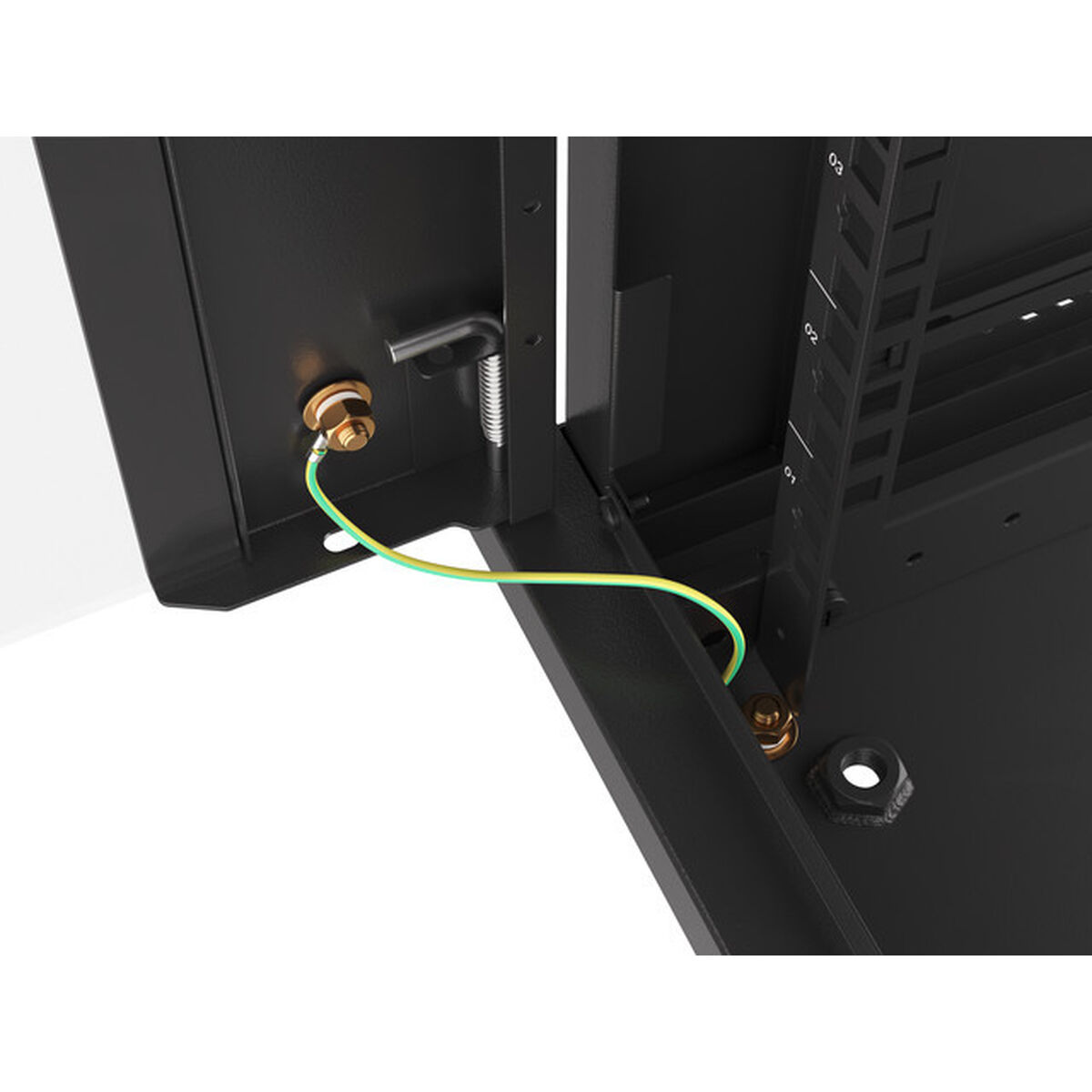 Afbeeldingen van Wall-mounted Rack Cabinet Lanberg WF01-6618-10B