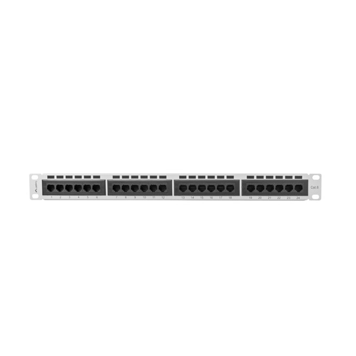 Afbeeldingen van 24-port UTP Category 5e Patch Panel Lanberg PPU6-1024-S