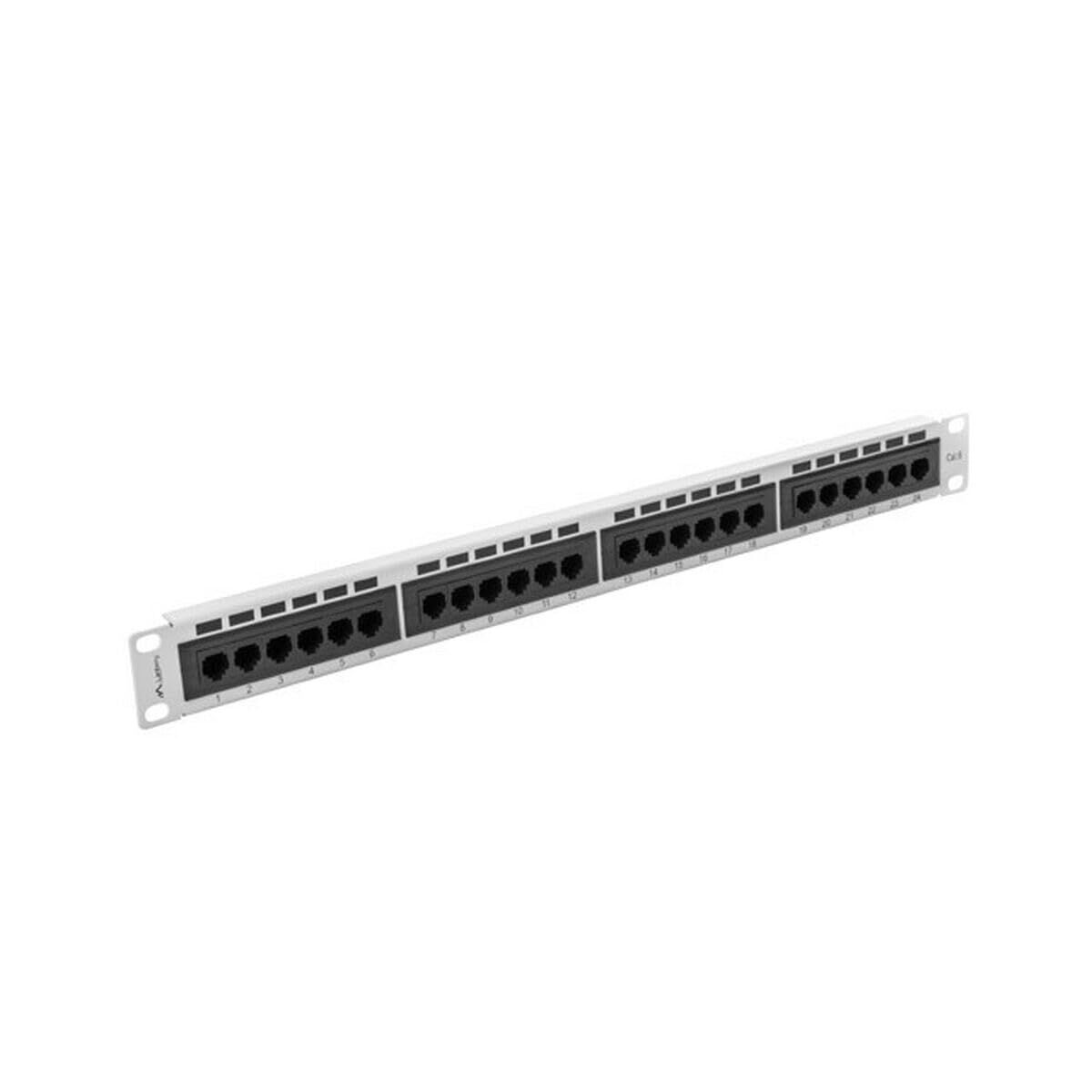 Afbeeldingen van 24-port UTP Category 5e Patch Panel Lanberg PPU6-1024-S