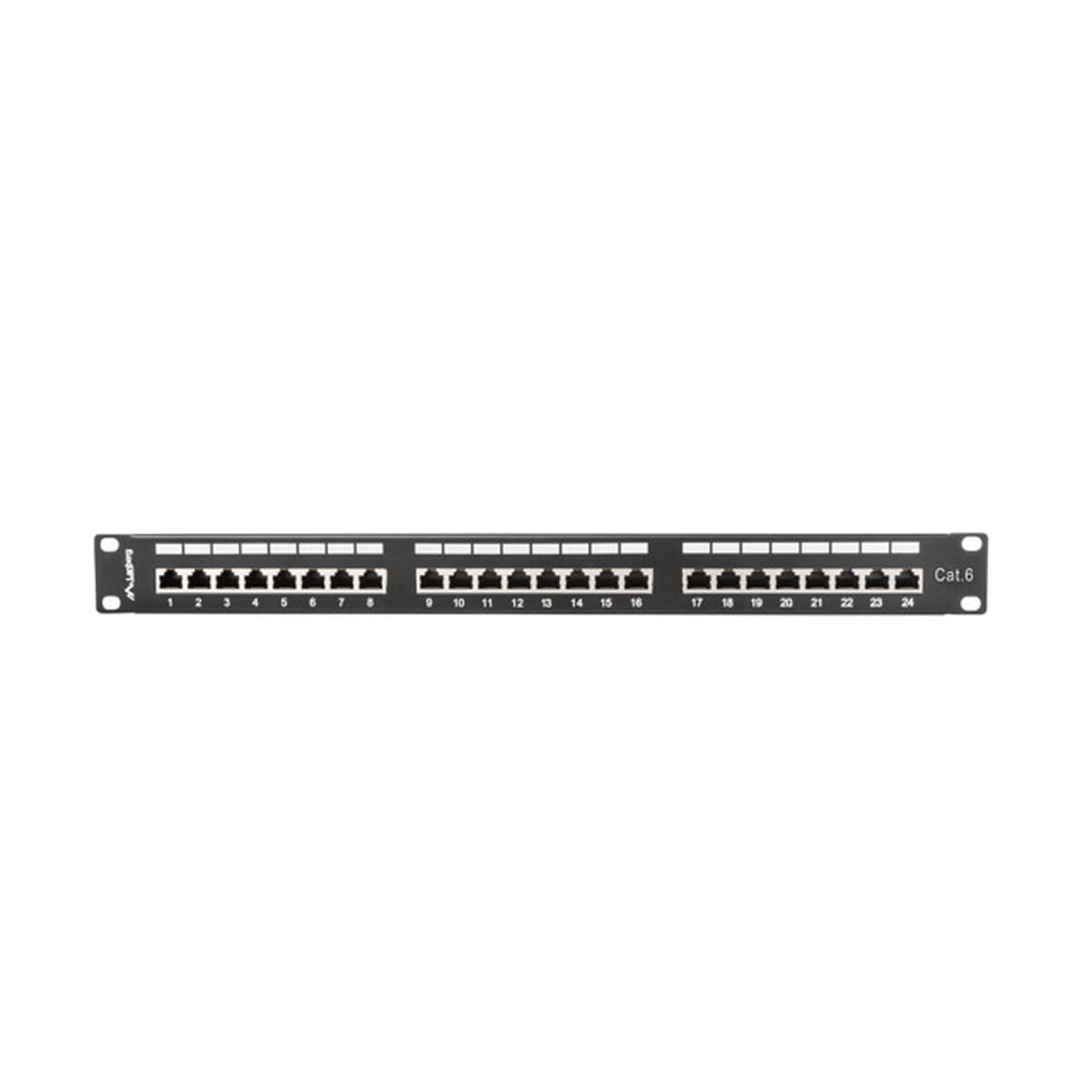 Afbeeldingen van 24-port UTP Category 6 Patch Panel Lanberg PPS6-1024-B