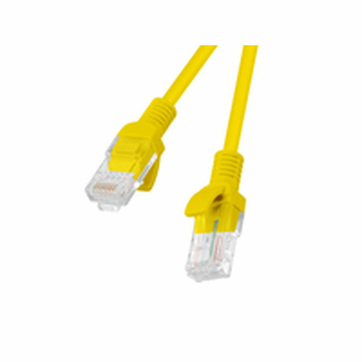 Câble Ethernet LAN Lanberg PCU6-10CC-0025-Y Jaune 0,25 m