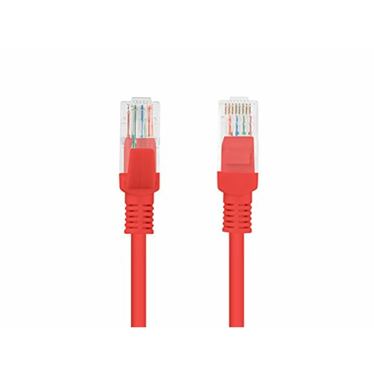 Afbeeldingen van UTP Category 6 Rigid Network Cable Lanberg PCU6-10CC-0200-R Red 2 m