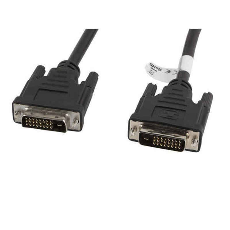 DVI Cable Lanberg Male Plug/Male Plug Black