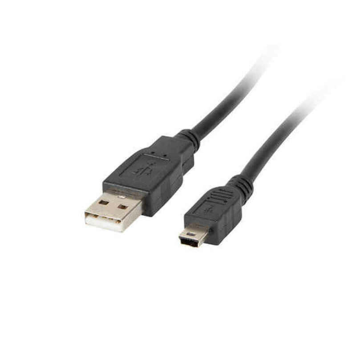 Câble USB 2.0 A vers Mini USB B Lanberg CA-USBK-11CC-0018-BK 1,8 m Noir