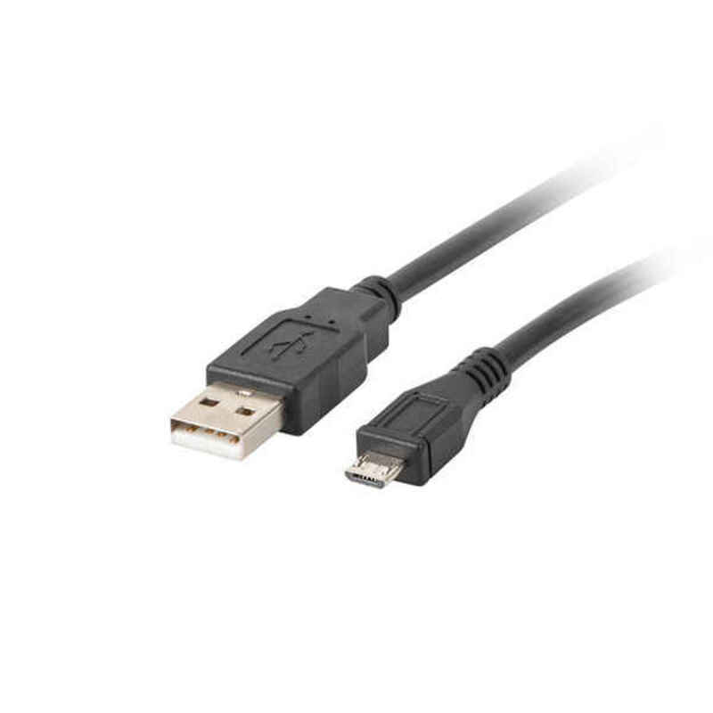Câble USB vers Micro USB Lanberg 480 Mb/s Noir