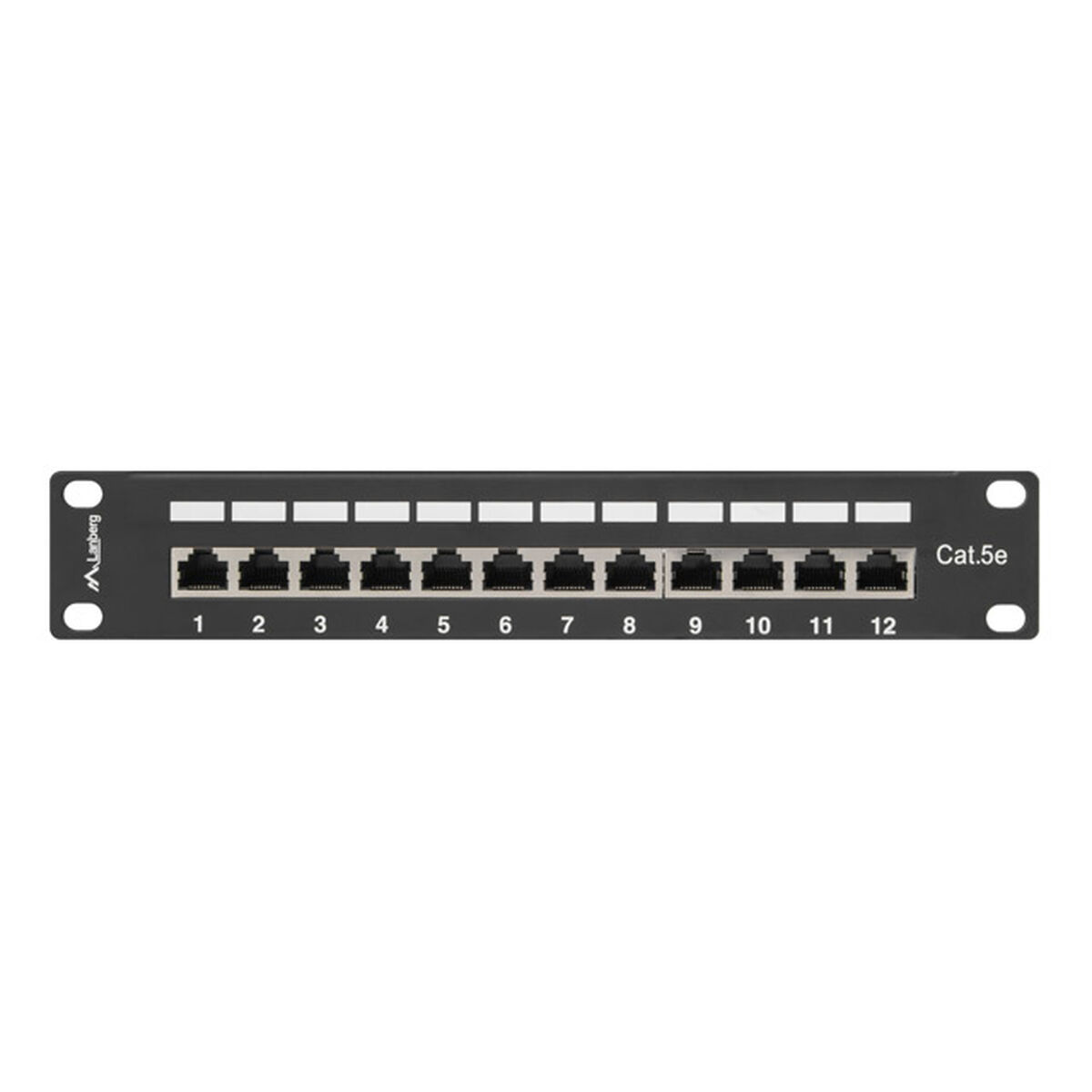 Afbeeldingen van 24-port UTP Category 6 Patch Panel Lanberg PPF5-9012-B