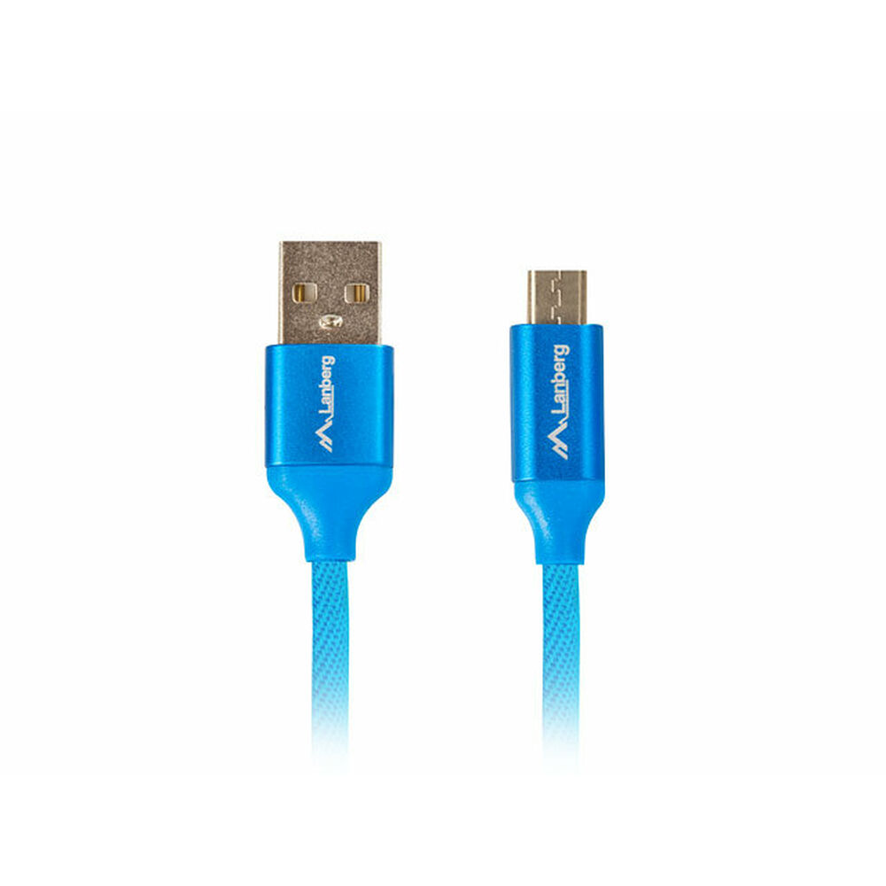 Cable Micro USB Lanberg CA-USBM-20CU-0018-BL 1,8 m