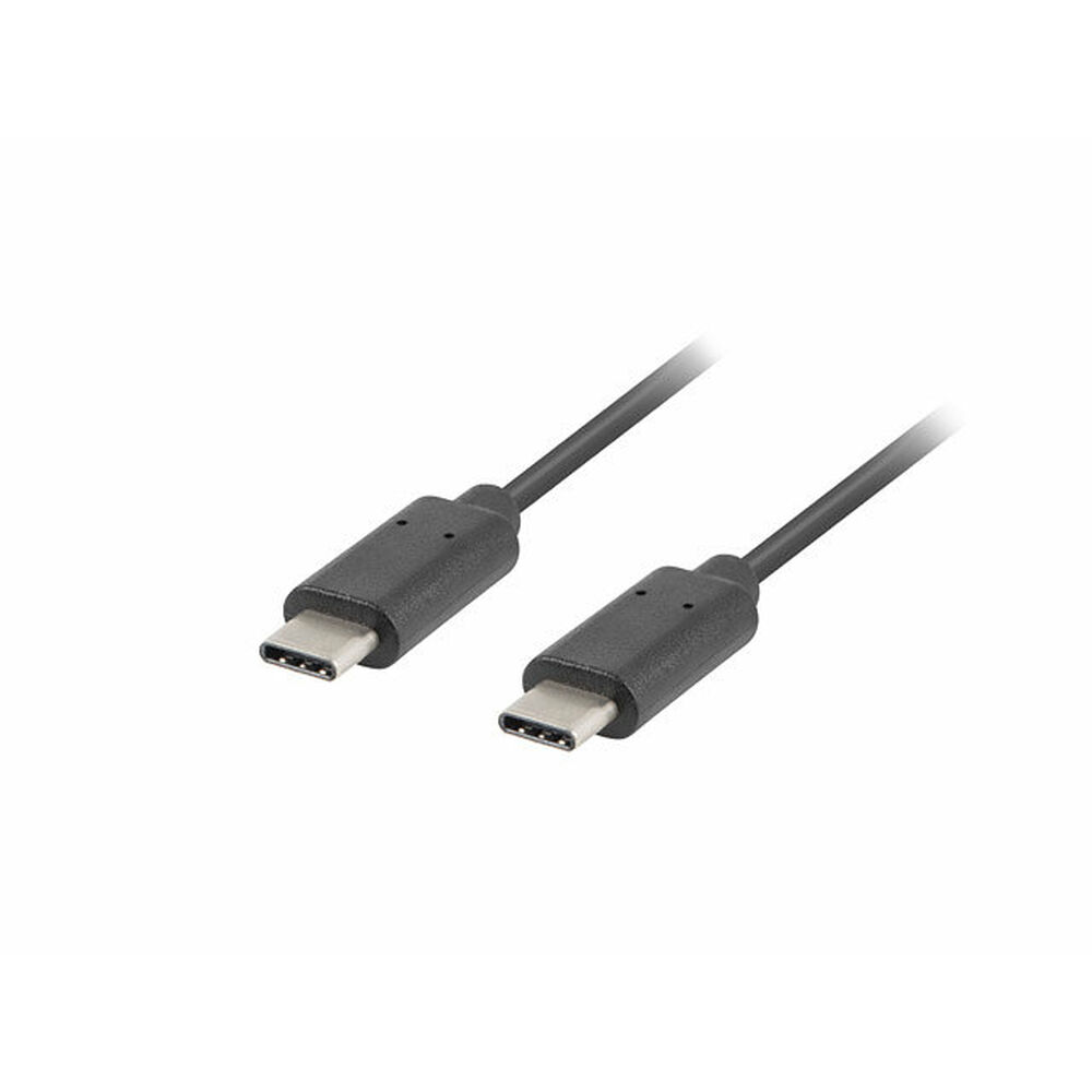 Cable USB C Lanberg CA-CMCM-31CU-0010-BK 1 m
