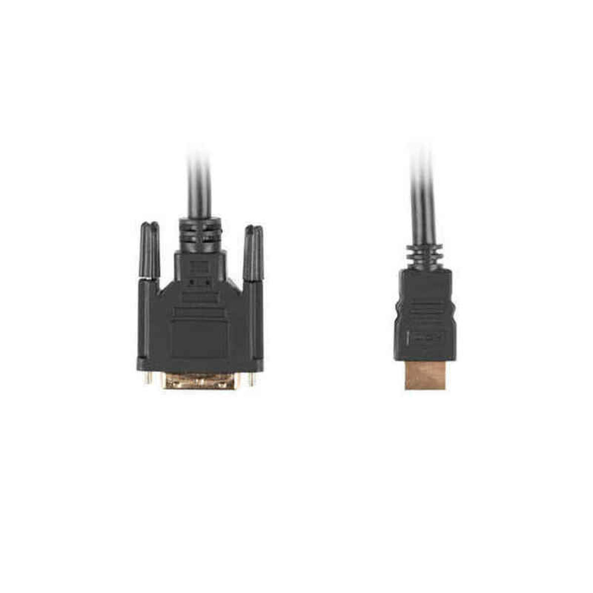 Afbeeldingen van HDMI to DVI Cable Lanberg Male Plug/Male Plug Black