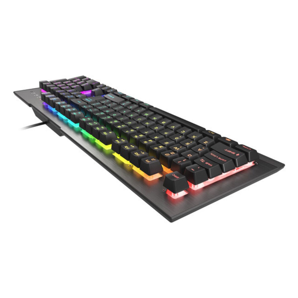 Afbeeldingen van Gaming Keyboard Genesis NKG-1621 Black Aluminium Spanish Qwerty
