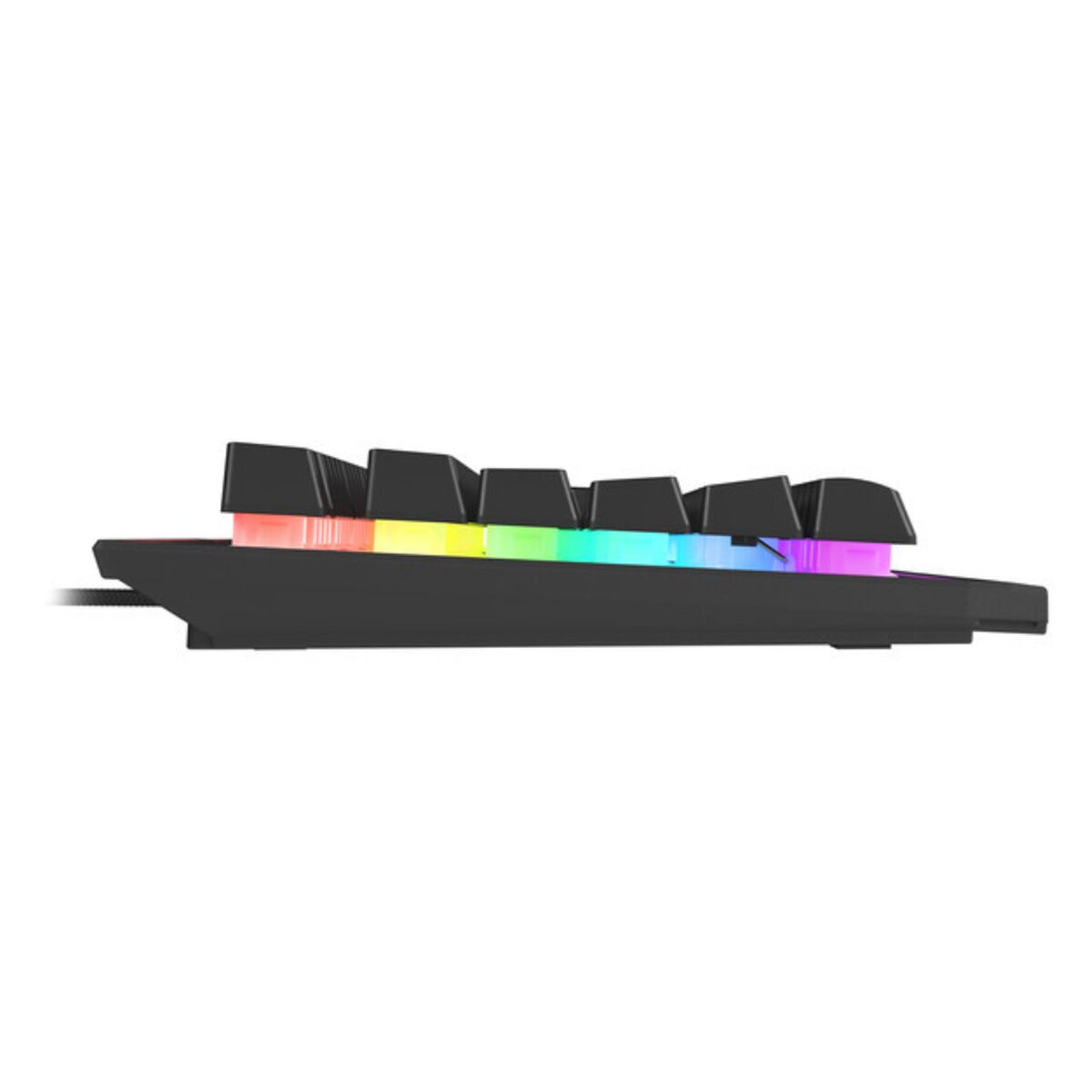 Afbeeldingen van Gaming Keyboard Genesis NKG-1621 Black Aluminium Spanish Qwerty