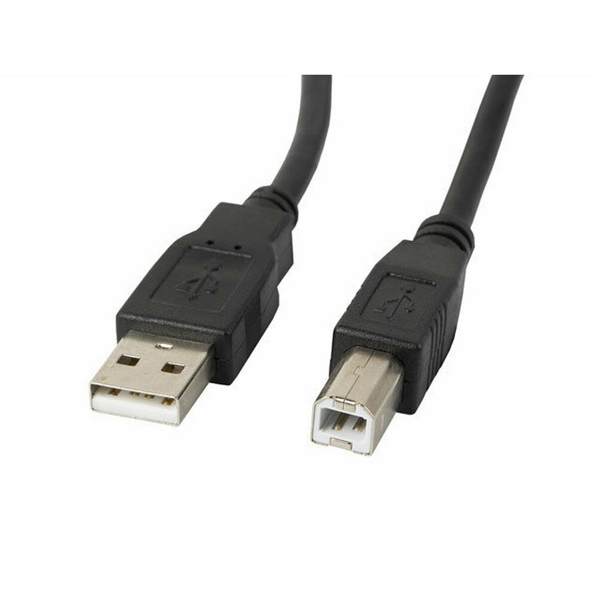 Câble USB A vers USB B Lanberg CA-USBA-10CC-0005-BK Noir