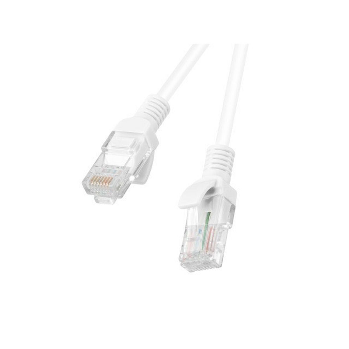 Câble Réseau Rigide UTP 6ème Catégorie Lanberg PCU5-20CC-0200-W Blanc 2 m