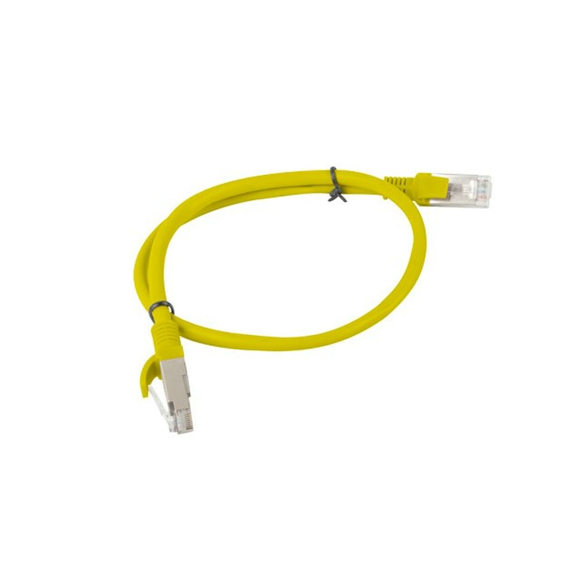 Image secondaire de Câble Réseau Rigide UTP 6ème Catégorie Lanberg PCU6-20CC-0050-Y Jaune 50 cm