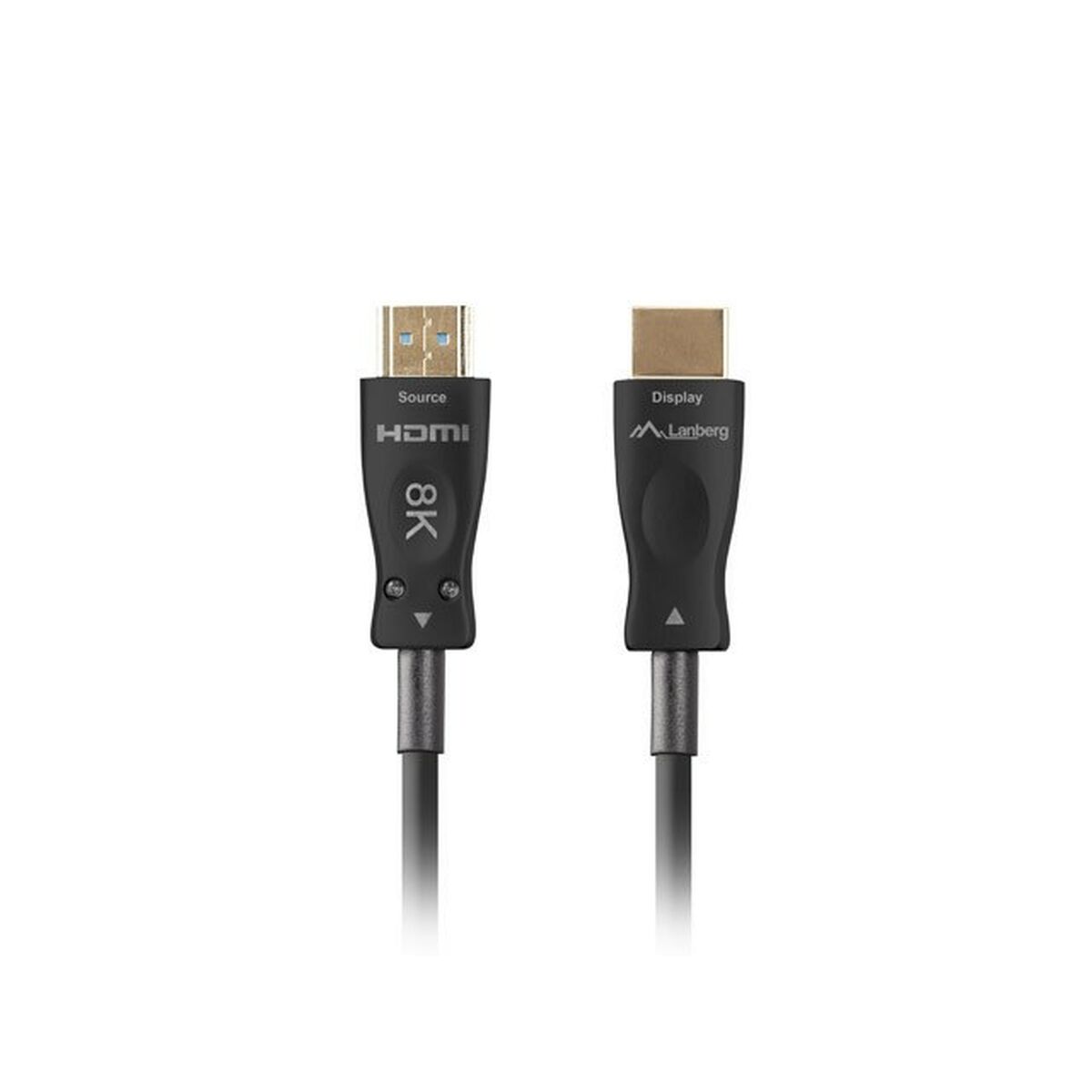 Afbeeldingen van HDMI Cable Lanberg CA-HDMI-30FB-0500-BK Black 50 m