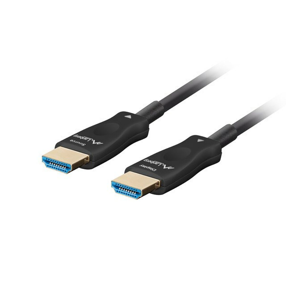 Afbeeldingen van HDMI Cable Lanberg CA-HDMI-30FB-0500-BK Black 50 m