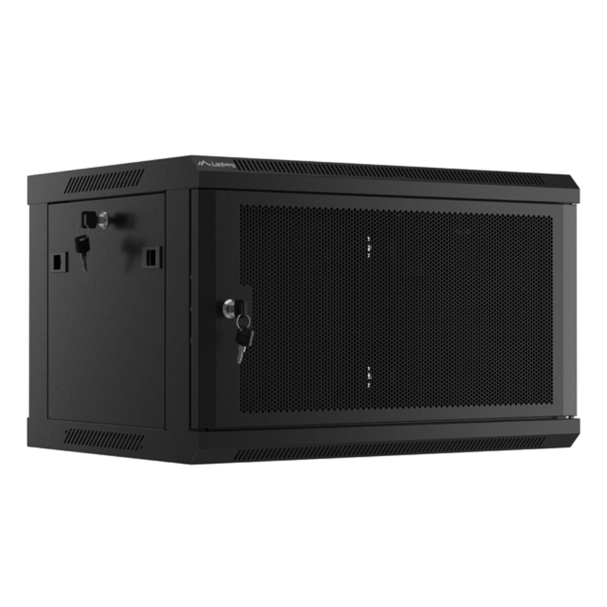 Afbeeldingen van Wall-mounted Rack Cabinet Lanberg WF01-6406-23B