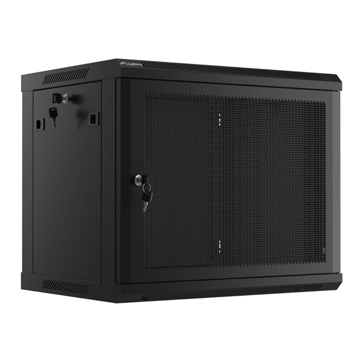 Afbeeldingen van Wall-mounted Rack Cabinet Lanberg WF01-6409-23B