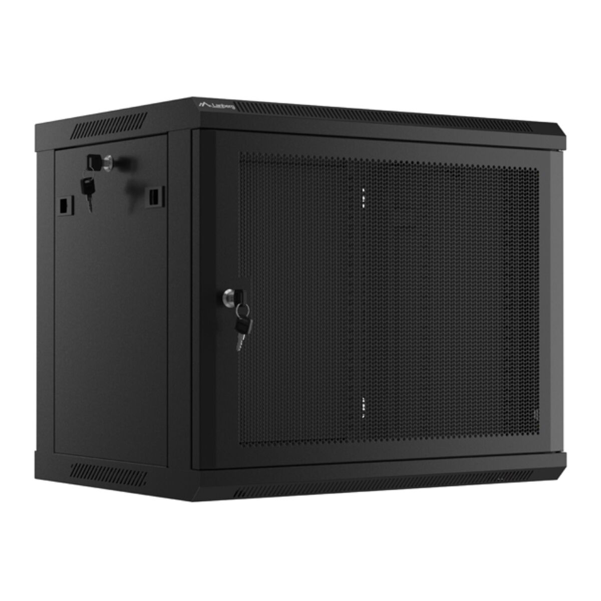 Afbeeldingen van Wall-mounted Rack Cabinet Lanberg WF01-6409-23B