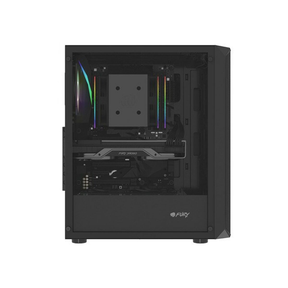 Afbeeldingen van ATX Semi-tower Box Fury NFO-2153 Black