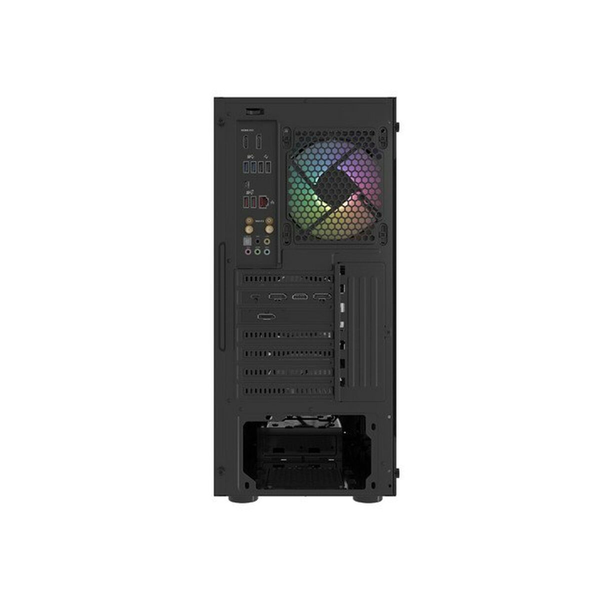 Afbeeldingen van ATX Semi-tower Box Fury NFO-2154 Black