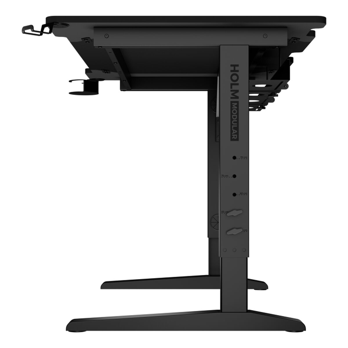 Image de Desk Genesis HOLM MODULAR 120 RGB 120 x 75 cm Black