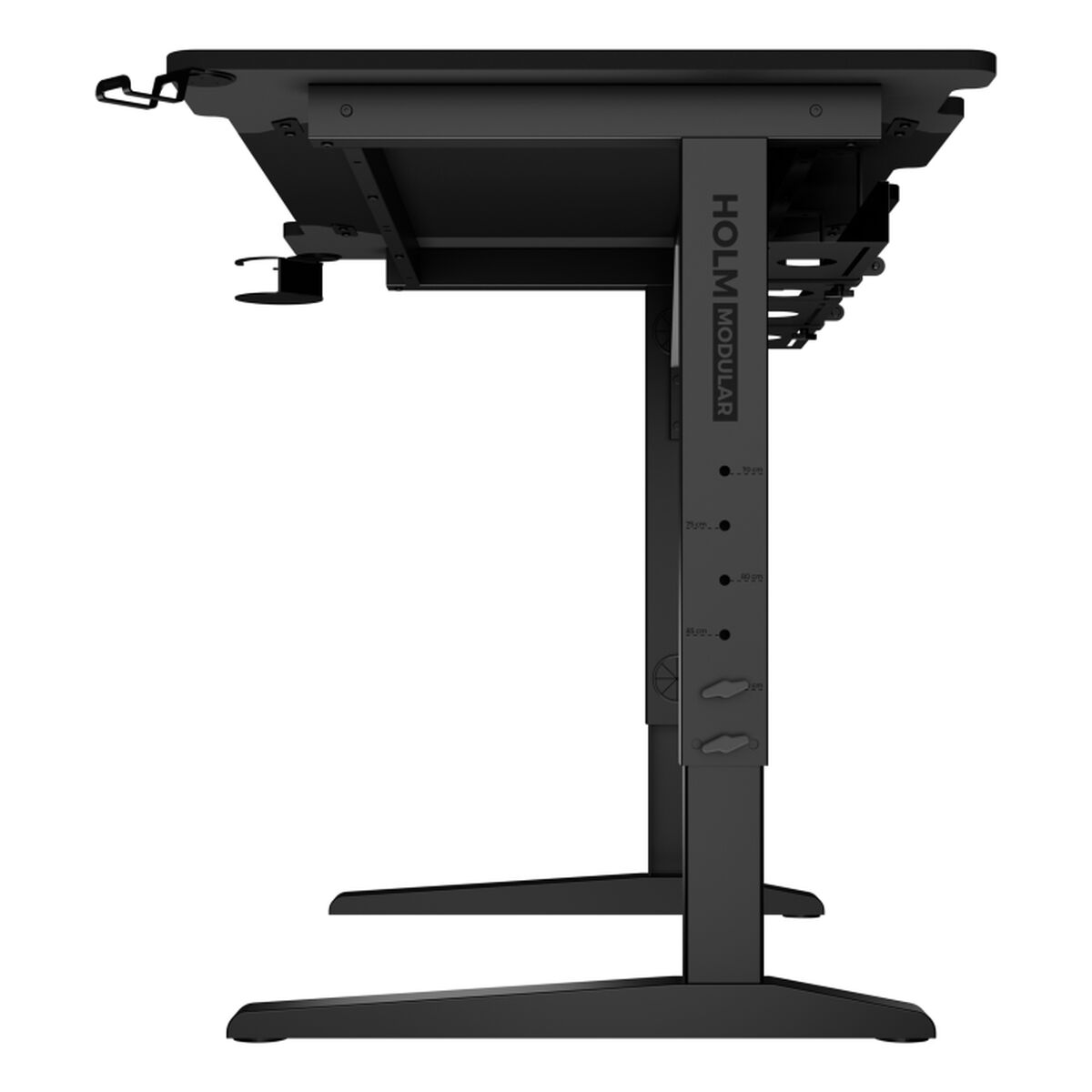 Image de Desk Genesis HOLM MODULAR 120 RGB 120 x 75 cm Black