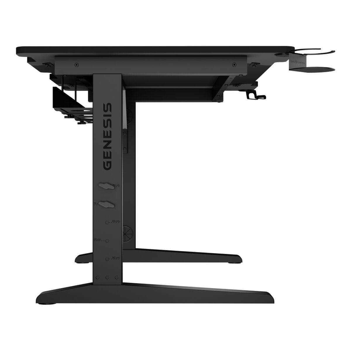 Image de Desk Genesis HOLM MODULAR 120 RGB 120 x 75 cm Black