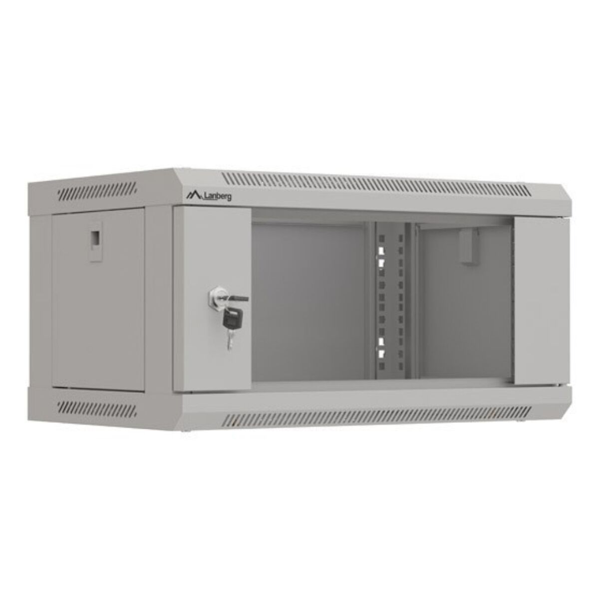 Afbeeldingen van Wall-mounted Rack Cabinet Lanberg WF03-5304-10S