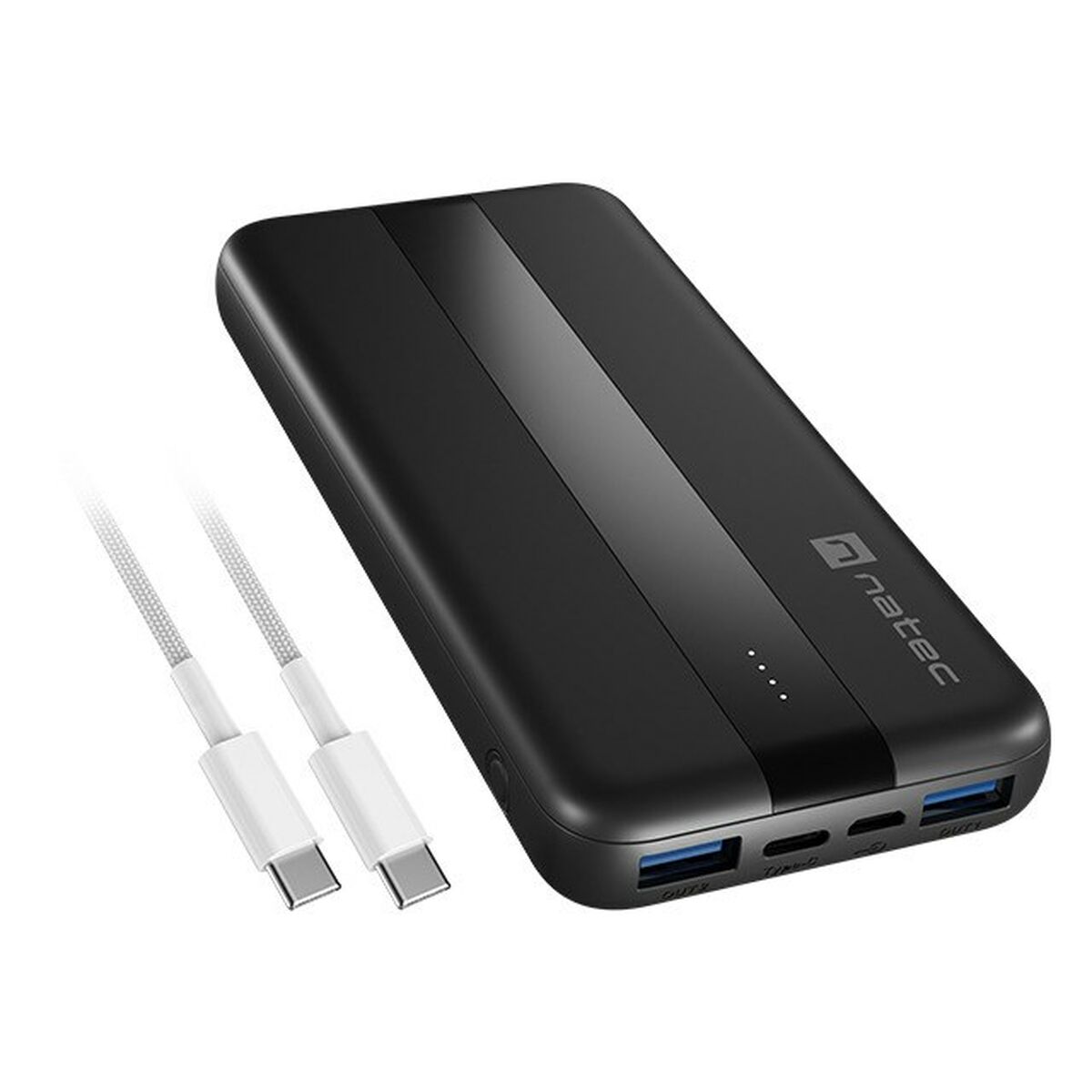 Afbeeldingen van Powerbank Natec NPB-2294 Black 10000 mAh