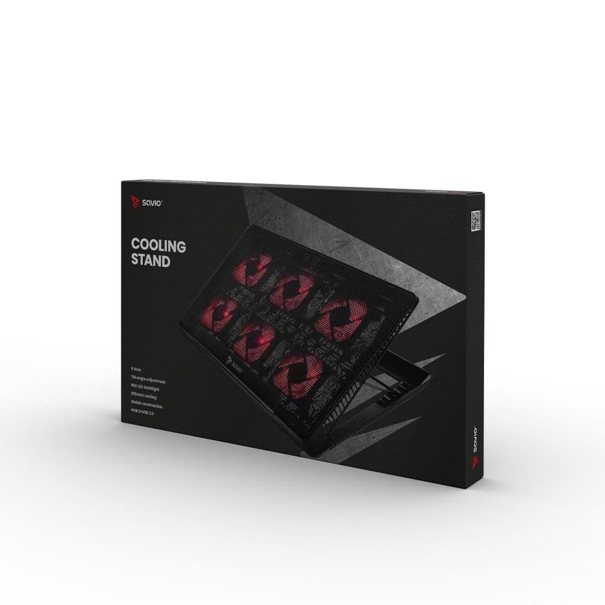 Afbeeldingen van Cooling Base for a Laptop Savio COS-01