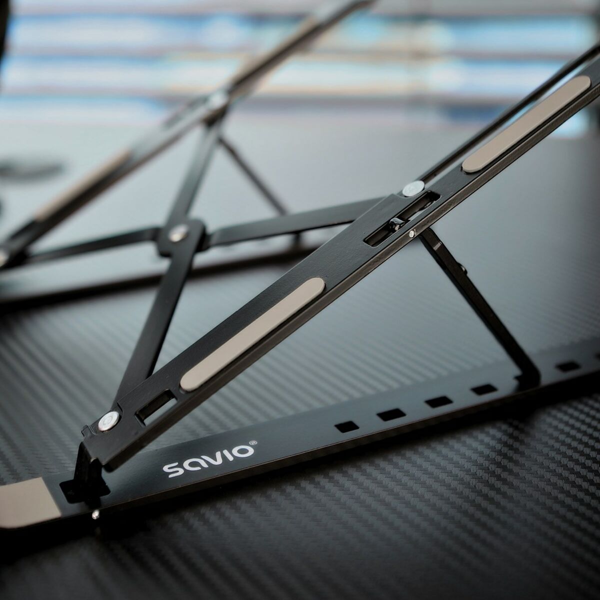 Afbeeldingen van Notebook Stand Savio SAVPB-05 Aluminium
