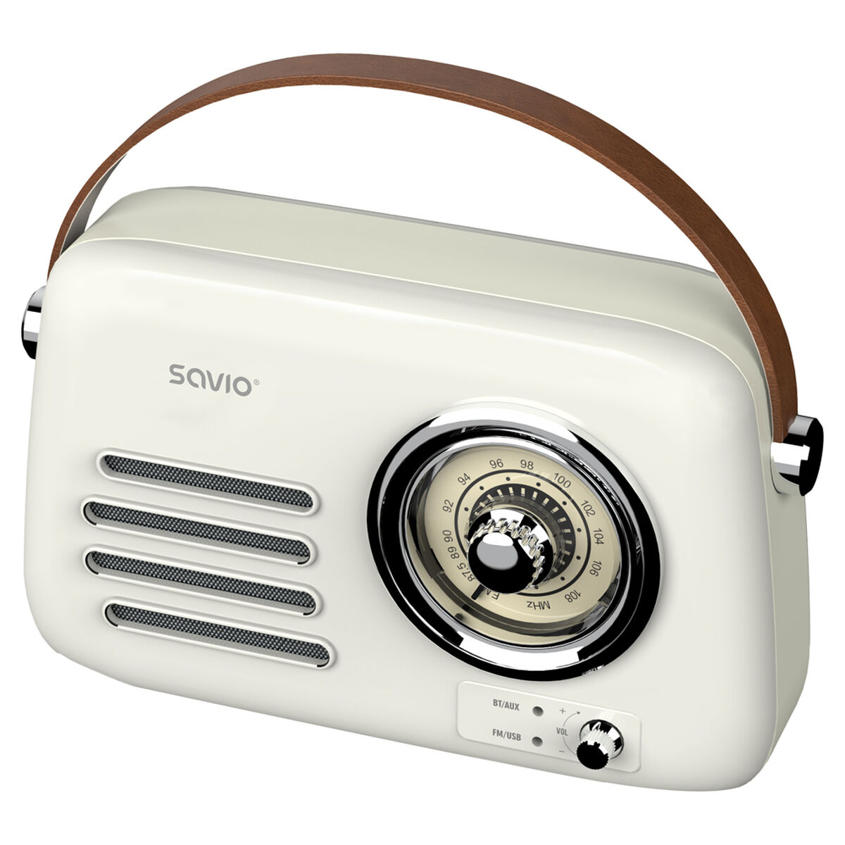 Afbeeldingen van Transistor Radio Savio RS-02 White