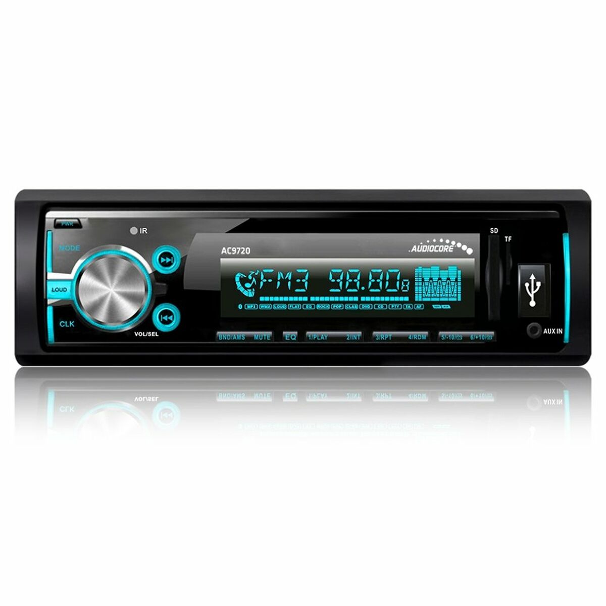 Si vous êtes passionné d'informatique et d'électronique, si vous êtes à la pointe de la technologie et qu'aucun détail ne vous échappe, achetez Radio AudioCore AC9720 au meilleur prix. Couleur: NoirCaractéristiques: Radio FMType: Autoradio CDConnectivité: BluetoothTension: 12 V