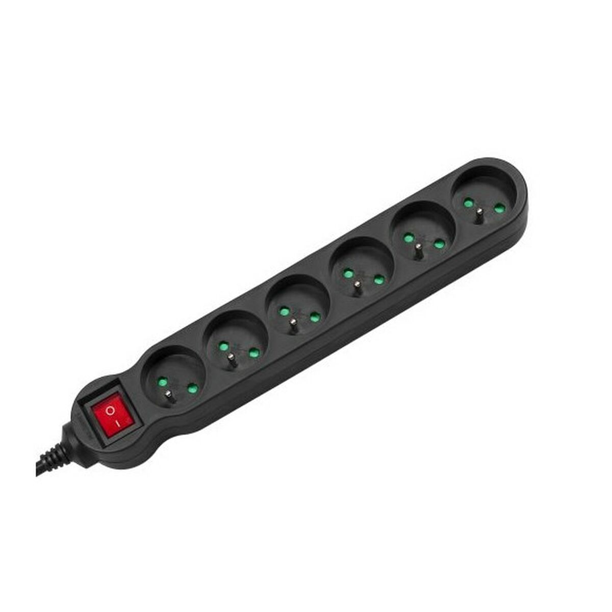 Image secondaire de Multiprise 6 Prises avec Interrupteur MacLean MCE225 2300 W (1,5 m)