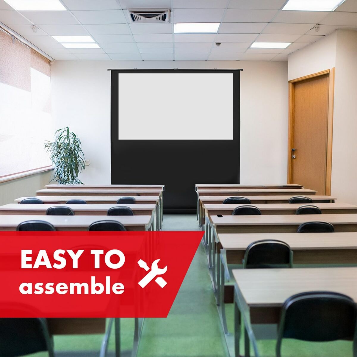 Afbeeldingen van Projection Screen MacLean MC-212 80"