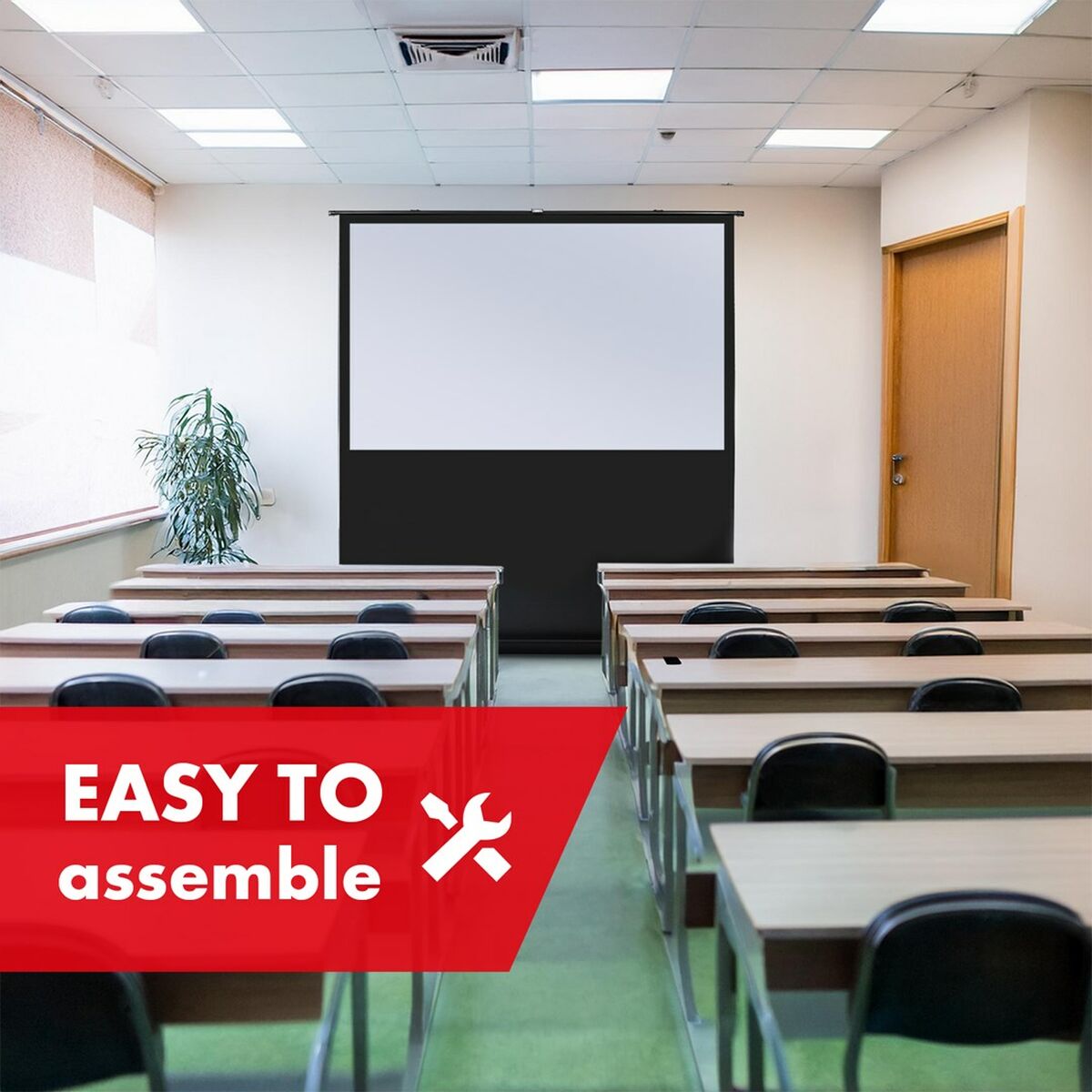 Afbeeldingen van Projection Screen MacLean MC-213 100"
