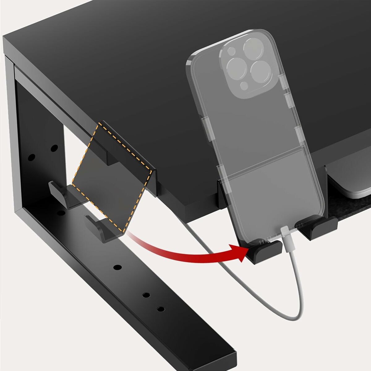 Afbeeldingen van Screen Table Support Ergo Office ER-303 B
