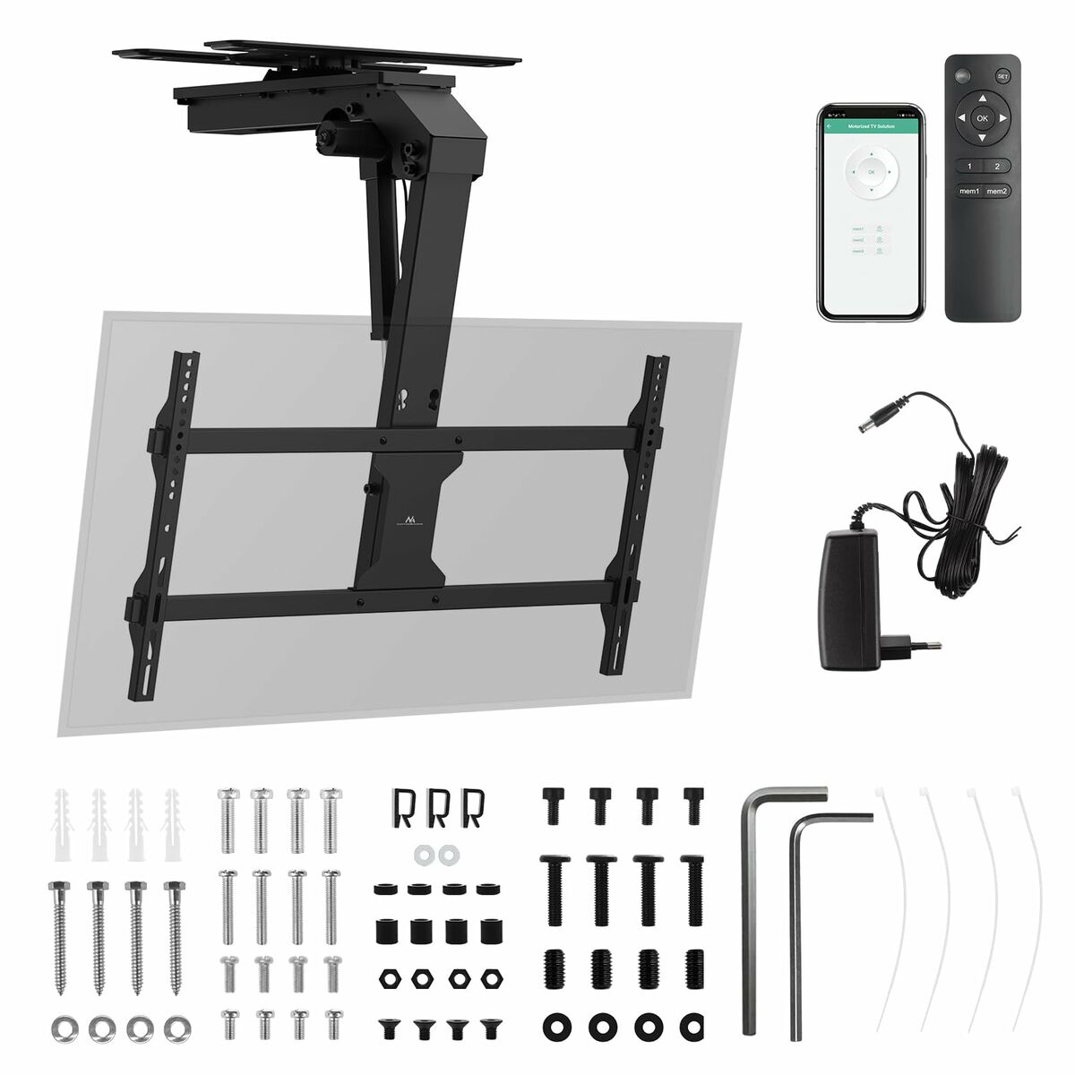 Afbeeldingen van Screen Table Support MacLean MC-109 T 86" 43"